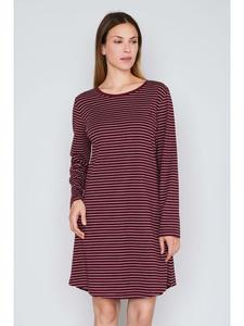 JOOP! Ночная рубашка коричнево-белого цвета