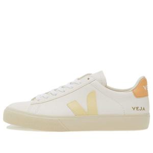 Кроссовки campo chromefree leather 'white sun peach' Veja, белый