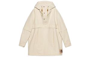 Женский тренч Gucci X The North Face, белый