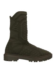 Ботильоны Casadei, зеленый