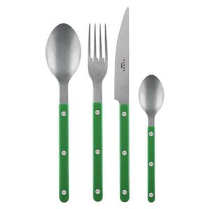 Набор столовых приборов Sabre Paris - 4-teilig, Bistrot Vintage, 1x24x1 см цвет gartengrün