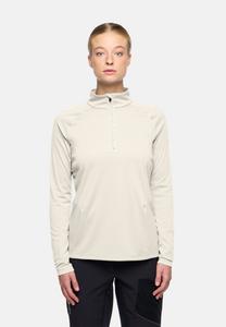 Топ Vaude Long sleeved top, Ecru/White