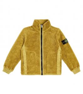 Стеганая куртка Stone Island Junior, желтый