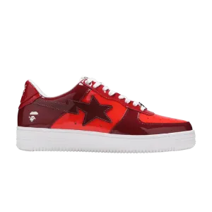 Кроссовки BAPE Bapesta Low M1 'Color Camo Combo - Red', красный