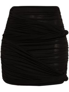 PNK мини-юбка с рюшами, черный