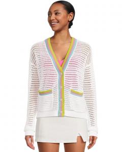 Свитер Beach Riot Gene Cardigan, цвет Rose Blush Colorblock