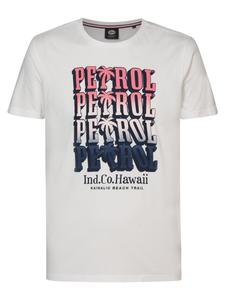 Классическая футболка Petrol Industries Shirt Radiance, белый