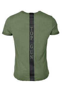 Футболка с принтом TOP GUN, оливковый