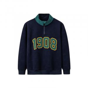 Свитшот navy для подростков Converse, темно-синий