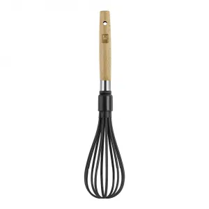 Рынок Bra из нержавеющей стали и дерева Венчик, черный