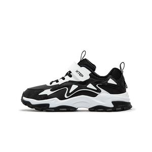 XTEP Детские хлопковые кроссовки с противоскользящей подошвой, износостойкие, черные, Tejidos Blanco Kids'