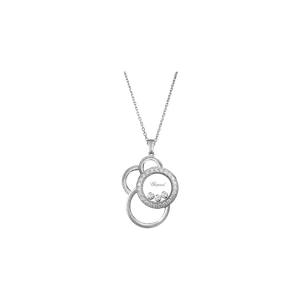 Колье happy diamonds из белого золота с бриллиантами Chopard