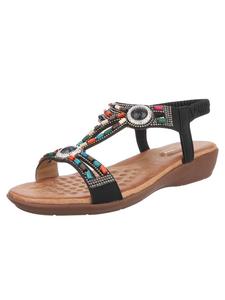 Сандалии на плоской подошве Ital-Design, черный