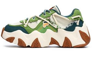 Кроссовки FILA FUSION Fashion Daddy Shoes 'Green White' Women's