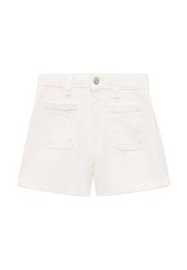 Джинсовые шорты JENNA Mango Kids, белый