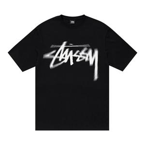 Футболка Stussy Dizzy Stock, черная