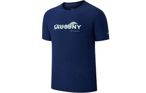 Футболка мужская Saucony, темно-синий