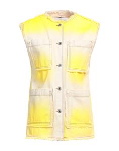 Джинсовая куртка Msgm, желтый