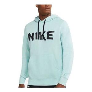 Куртка nsw club graphic pullover hoodie 'aque' Nike, мультиколор