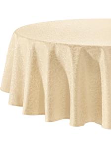 Erwin Müller Жаккардовая скатерть из смесовой хлопчатобумажной ткани цвета игристого вина «Хамм»