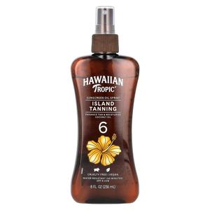 Солнцезащитное масло-спрей Hawaiian Tropic Island Tanning SPF 6, 236 мл