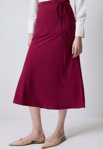 Юбка Touché Privé BINDING BELT, Red/Bordeaux