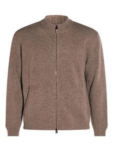 Кардиган на молнии Canali, коричневый