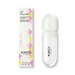 Крем для губ с эффектом объема, прозрачный 6,5 мл KIKO Milano, Lip Volume