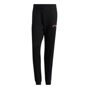 Спортивные штаны Men's adidas originals Mr Sweatpant Casual Bundle Feet Sports Side Stripe Long Pants/Trousers Black, черный