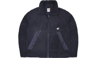 Бархатная куртка унисекс темно-синего цвета The North Face, темно-синий