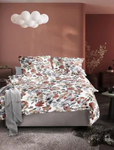 Комплект постельного белья Mako-Satin Wave 8623, цвет красный, размер 155x220+80x80 Irisette