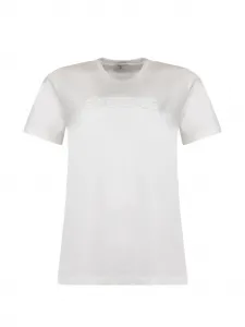 Футболка с логотипом Elisabetta Franchi, белый