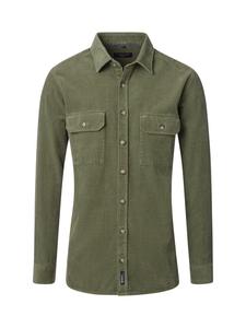 Куртка-рубашка зеленого цвета CASAMODA