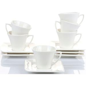 Кофейная чашка Espressotasse Fantastic 6 чашек эспрессо, 6 блюдец Retsch Arzberg, Naturweiß