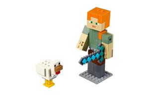 Minecraft Collection, Main Character Alex строительные блоки фигурки 160 шт 21149 LEGO
