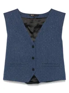 Топ в тонкую полоску Maje, синий