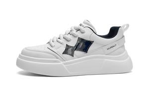 Мужские низкие скейтерские кроссовки HLA, белые