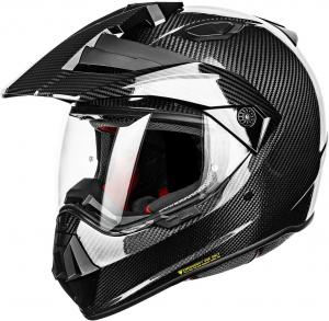 Шлем внедорожный ILM Carbon Fibre, черный