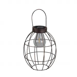 Настольная уличная лампа Солнечная подвесная лампа - Sheffield - LED LED-модуль 1 шт. Декоративная подвесная лампа Luxform, Bronze