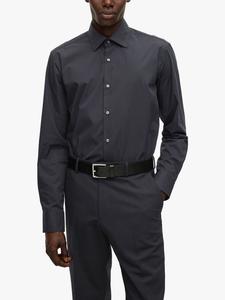 Рубашка обычного кроя HUGO BOSS Joe Kent, черная