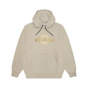 Худи с логотипом Aape, серый