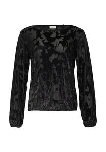 Топ с длинными рукавами s.Oliver BLACK LABEL, черный