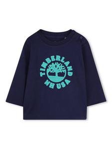 Детская футболка с длинным рукавом Timberland, Navy