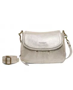 Сумка через плечо Marino с 2 ремнями American Leather Co., коричневый/бежевый