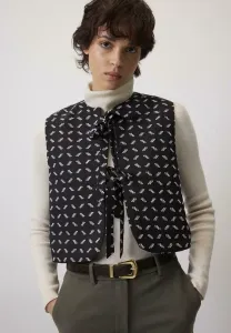 Жилет жакгард Touché Privé, Black