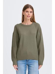 Oxmo Свитер OXSelmo с круглым вырезом, зеленый