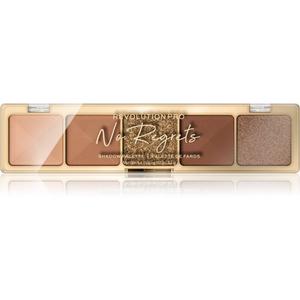 Revolution Pro Glam, Палитра теней для век No Regrets Soft Nude, 5,5 г