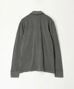 Хлопковая базовая рубашка-поло с длинным рукавом MSX3304