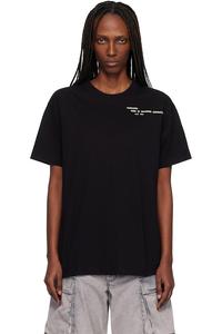 Футболка с пробитым дырявым краем Carhartt Work In Progress, черный