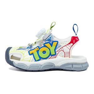 Детские противоскользящие дышащие сандалии на низком ходу Disney, зеленый